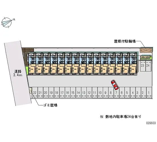 ★手数料０円★津市寿町　月極駐車場（LP）